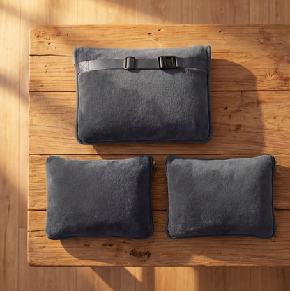 2-in-1 Travel Pillow & Blanket Set